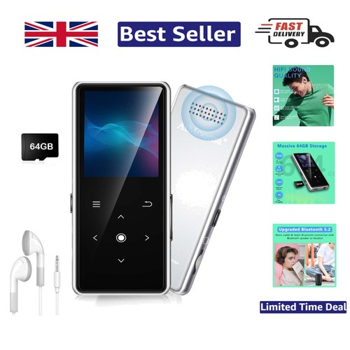 64gb mp3 player with - with, bluetooth