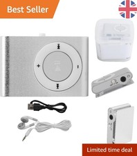 Compact Silver MP3 Player with