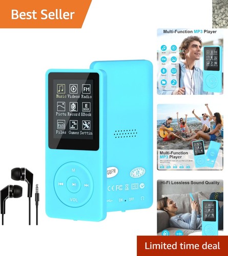 Blue slim mp3 - -, 8gb