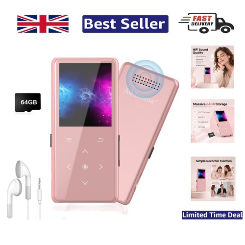 Lightweight 64gb mp3 player - 64gb,
