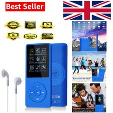 Navy Blue 8GB MP3 Player -