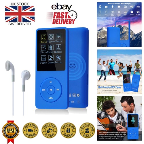 Navy blue mp3 - blue, player